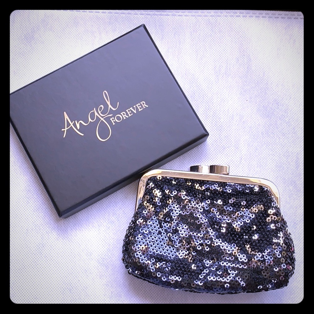 Victoria’s Secret sequin pouch